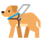Guide Dog emoji on Microsoft
